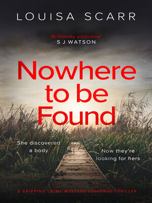 cover image of Nowhere to Be Found